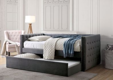 Daybed w/ Trundle, Gray