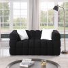 62.2length ,35.83" deepth ,human body structure for USA people, marshmallow sofa,boucle sofa ,White color,3 seater