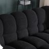 62.2length ,35.83" deepth ,human body structure for USA people, marshmallow sofa,boucle sofa ,White color,3 seater