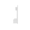 Manhattan Comfort Liberty 70.86 Floating Wall Entertainment Center with Overhead Shelf in White