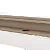 Twin Size Daybed with Storage Drawers, Upholstered Daybed with Charging Station and LED Lights, White